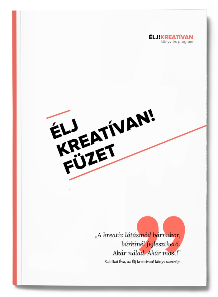 Élj kreatívan füzet letölthető